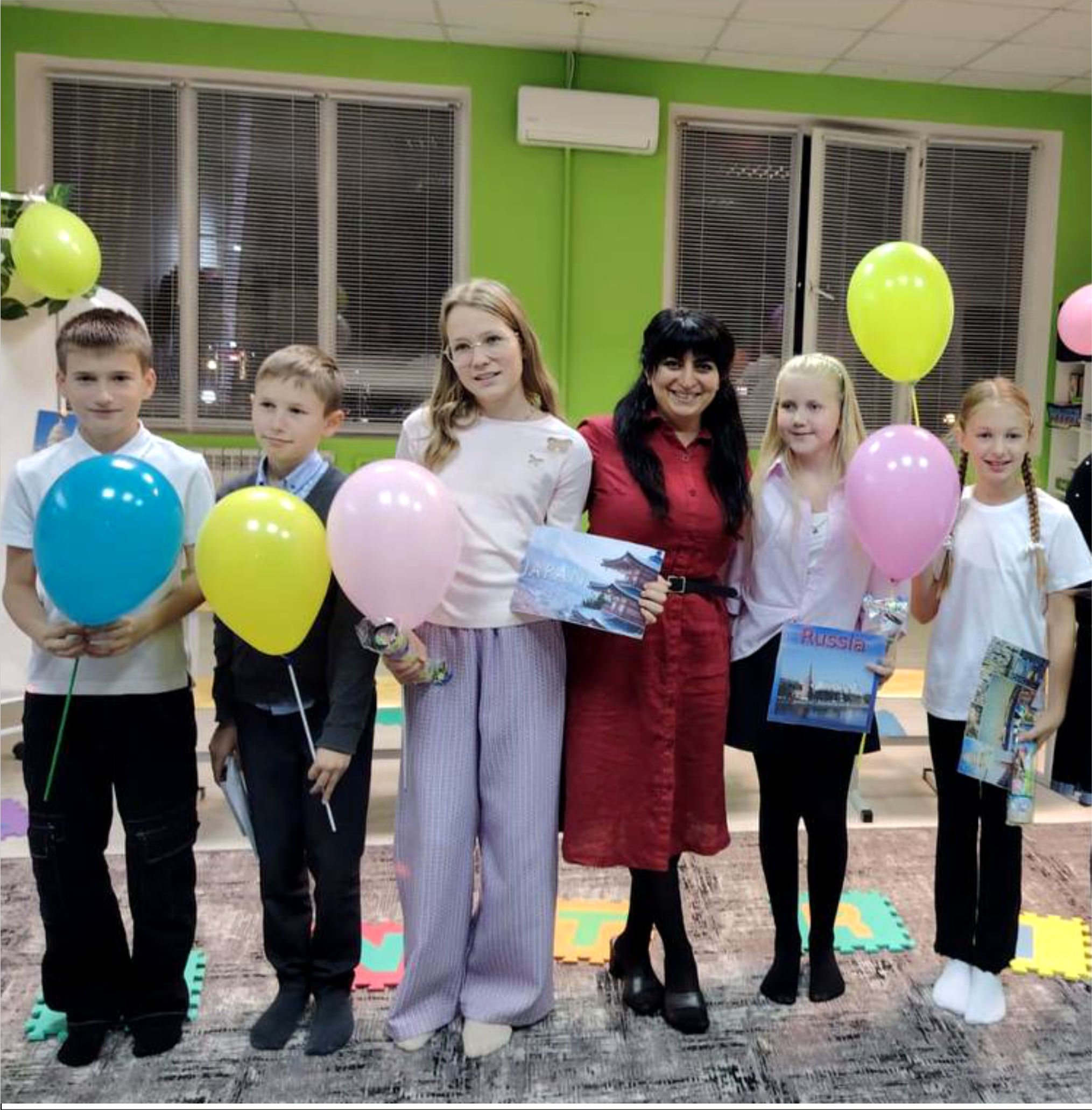 Ноябрь - время открытых уроков английского