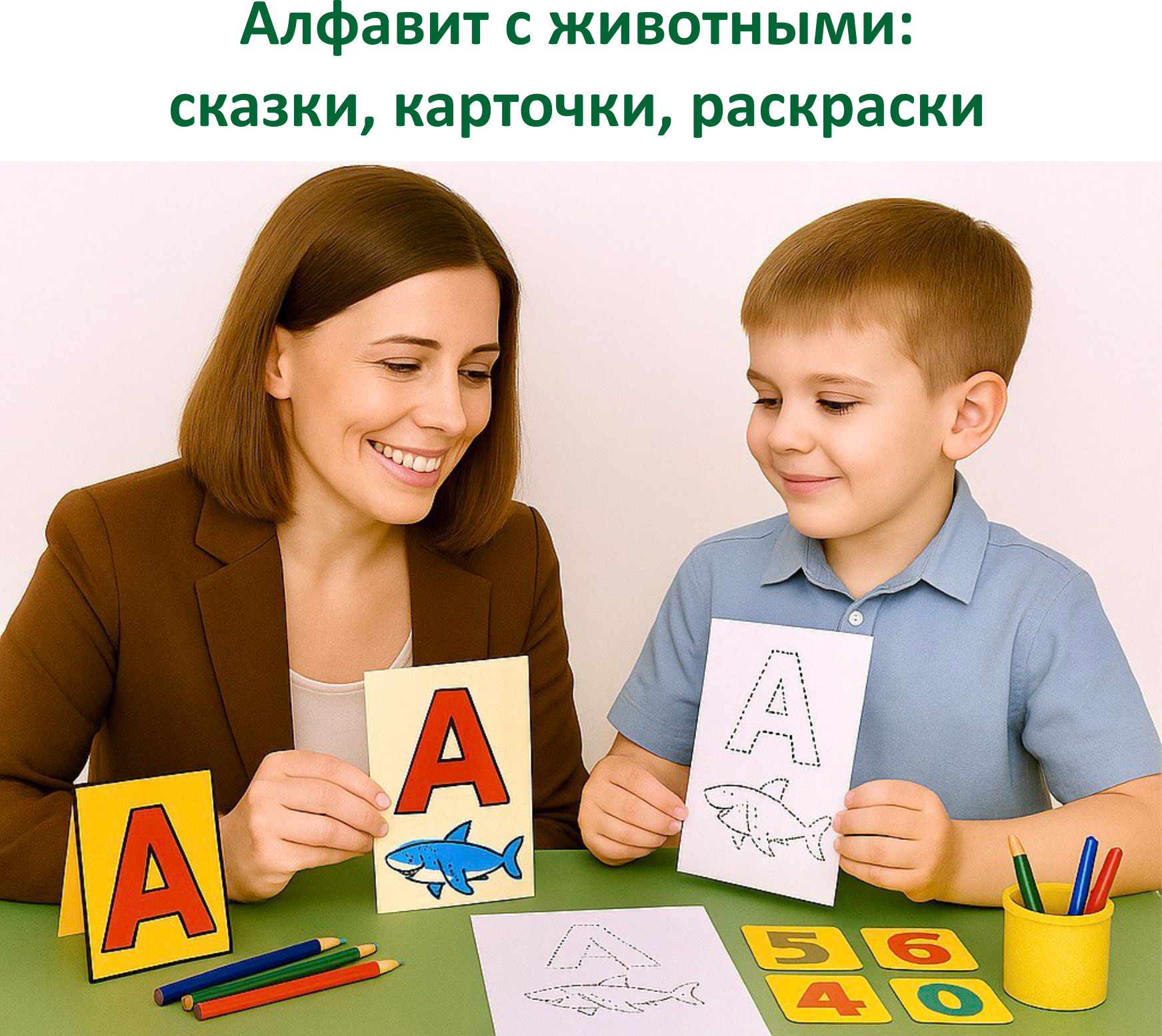 Алфавит с животными