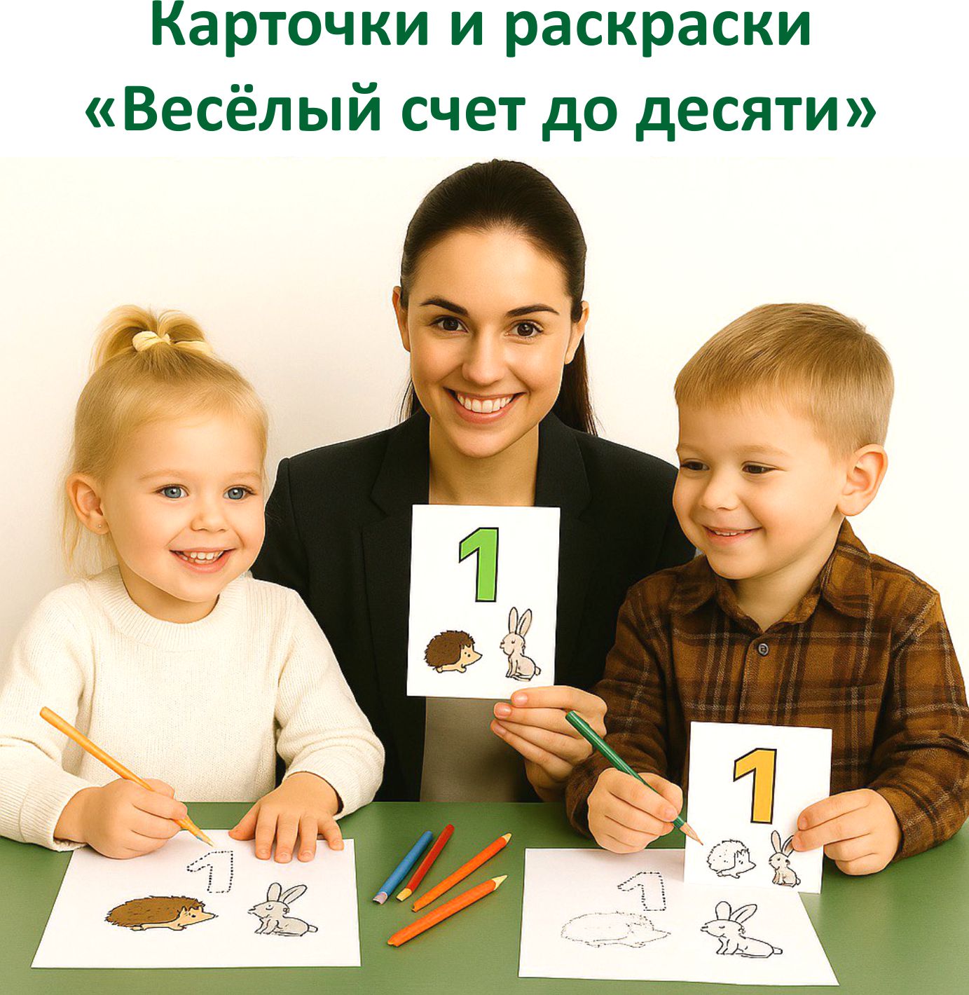 Весёлый счет до 10